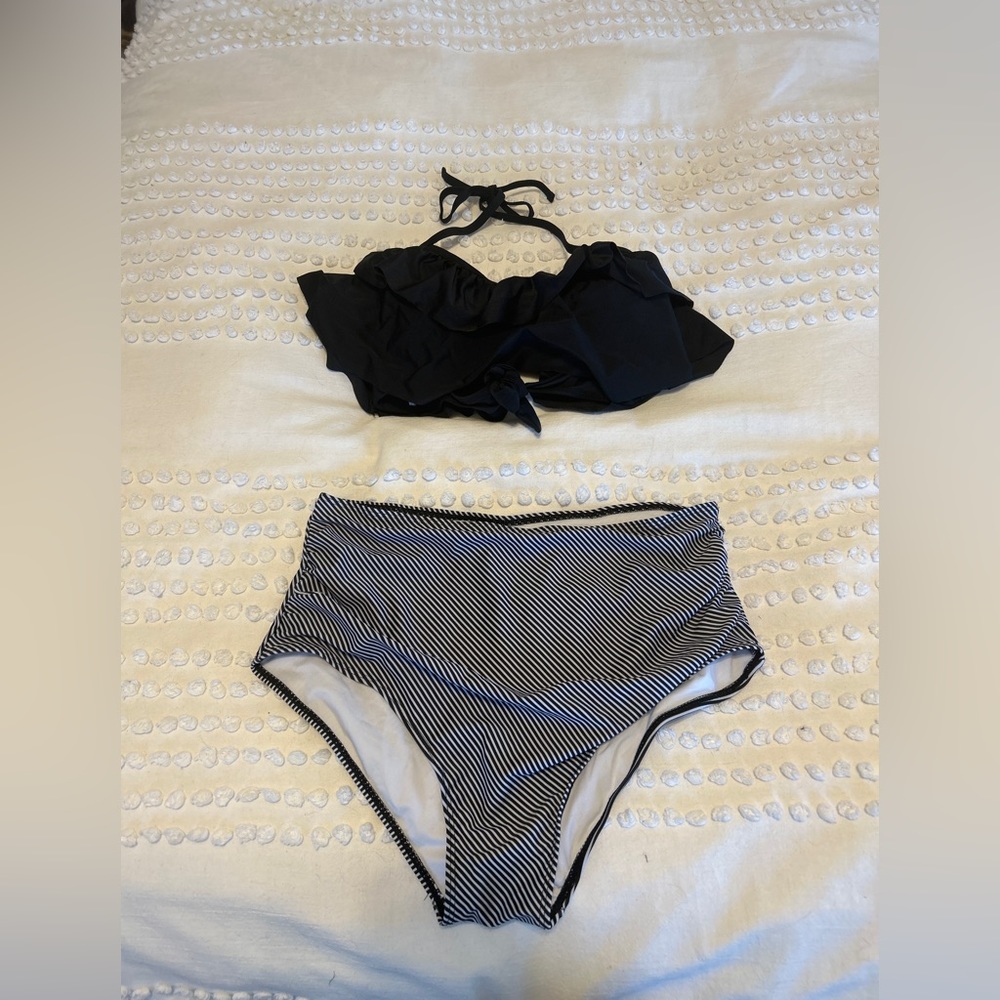 High Waisted Two Piece Swimsuit